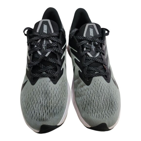 Nike Air Zoom Winflo 7 Men's Size 8.5  Running Shoes Gray Black White CJ0291-003 - Picture 2 of 11